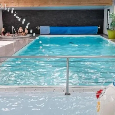 Zecamping 4 Etoiles Anime Piscine Couverte 1km Fitness Mobil-home Tv סן ז'אן דה מון