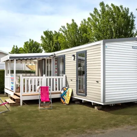 Zecamping 4 Etoiles Anime Piscine Couverte 1km Fitness Mobil-home Tv אתר קמפינג סן ז'אן דה מון